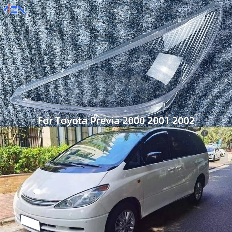 For Toyota Previa 2000 2001 2002 Car Accessories Lampshade Caps Headlamp Car Front Headlight Lens Cover Lights Shell
For Toyota Previa 2000 2001 2002 Car Accessories Lampshade Caps Headlamp Car Front Headlight Lens Cover Lights Shell
