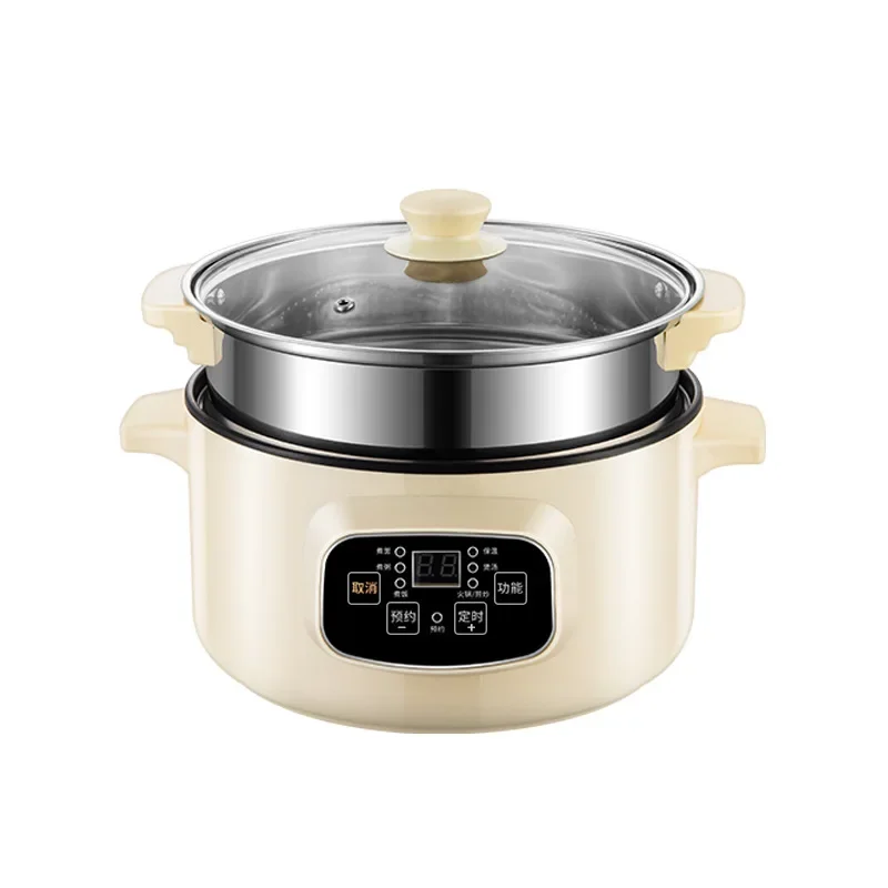 Multifunctional Electric Cooker 220V Heating Pan Cooking Pot Machine Hotpot Noodles Eggs Soup Steamer Mini Rice Cooker Hot Pot
Multifunctional Electric Cooker 220V Heating Pan Cooking Pot Machine Hotpot Noodles Eggs Soup Steamer Mini Rice Cooker Hot Pot