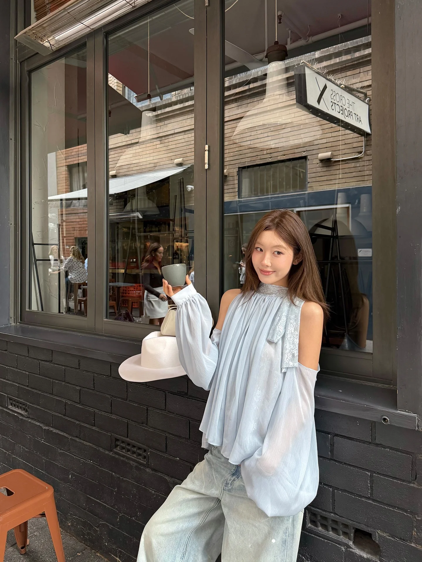 Ranwear Notting Evening Breeze Atmosphere Sensation Transparent Double Layer Lace Mesh Knot Lantern Sleeve Shoulder...
Ranwear Notting Evening Breeze Atmosphere Sensation Transparent Double Layer Lace Mesh Knot Lantern Sleeve Shoulder...