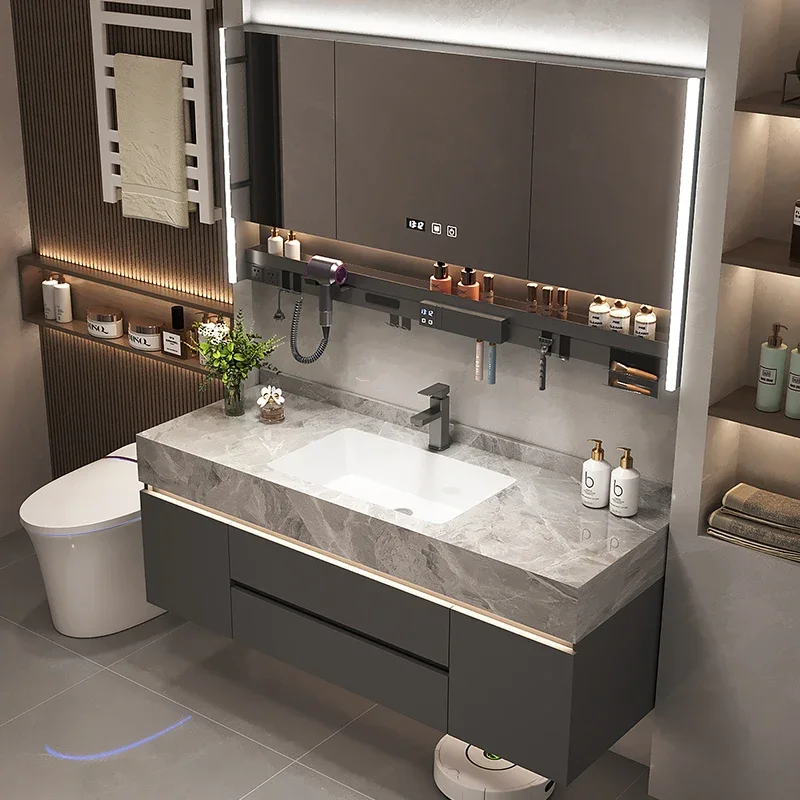 Sink Base Cabinet Vanity Bathroom Space Saving Mirror Cabinet Luxury Corner Storage Schrank Toilet Sink Bathroom Furniture
Sink Base Cabinet Vanity Bathroom Space Saving Mirror Cabinet Luxury Corner Storage Schrank Toilet Sink Bathroom Furniture