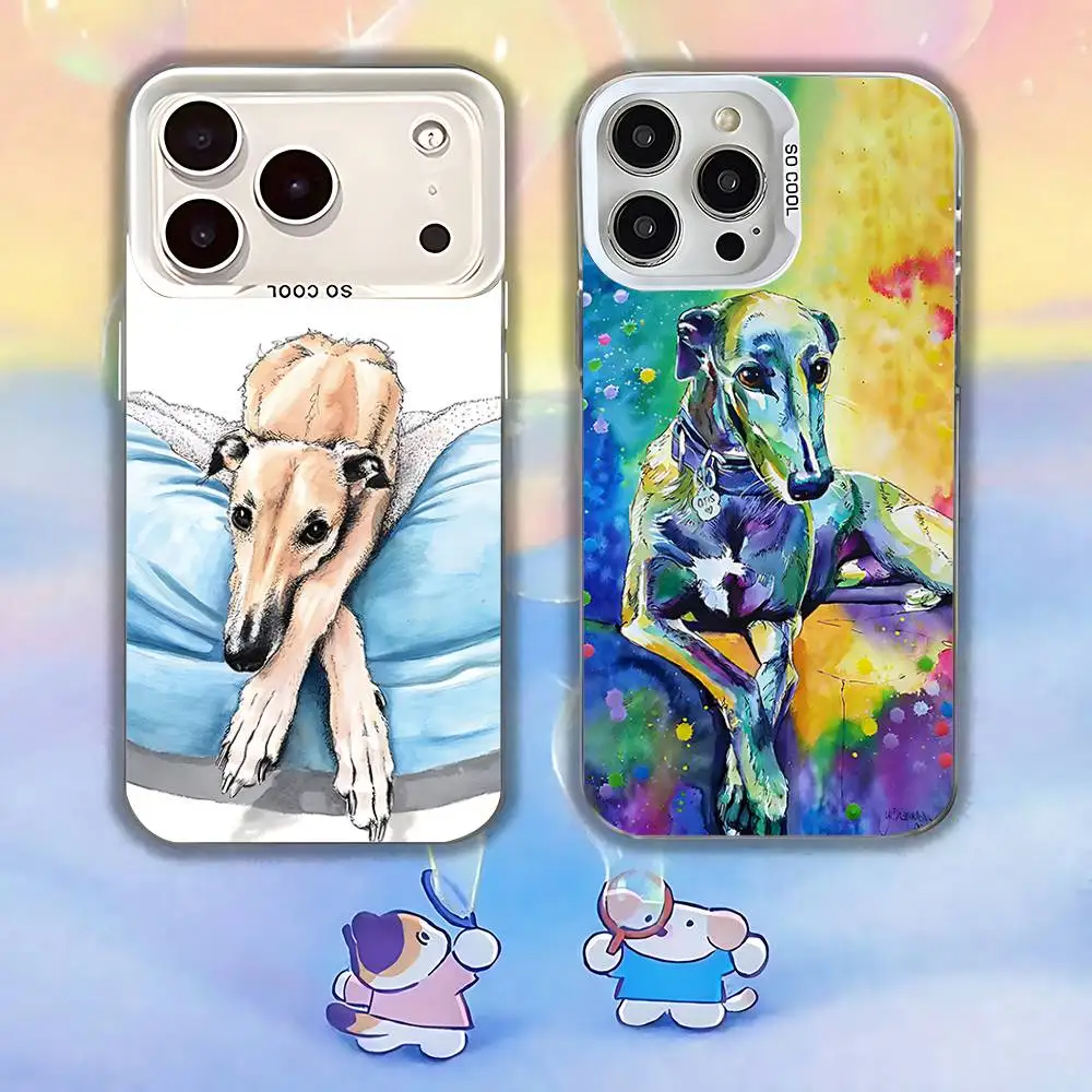 Animal Galgo Greyhound art Phone Case For iPhone 17,16,13,12,11,15,14,Pro,Max,Plus,SE4,Air,Mini White IMD Matte
Animal Galgo Greyhound art Phone Case For iPhone 17,16,13,12,11,15,14,Pro,Max,Plus,SE4,Air,Mini White IMD Matte
