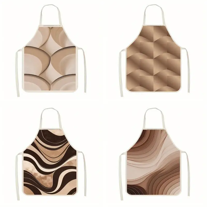 Modern Pattern Aprons Linen apron, suitable for kitchen cooking, parent-child interaction, painting and other scenarios
Modern Pattern Aprons Linen apron, suitable for kitchen cooking, parent-child interaction, painting and other scenarios