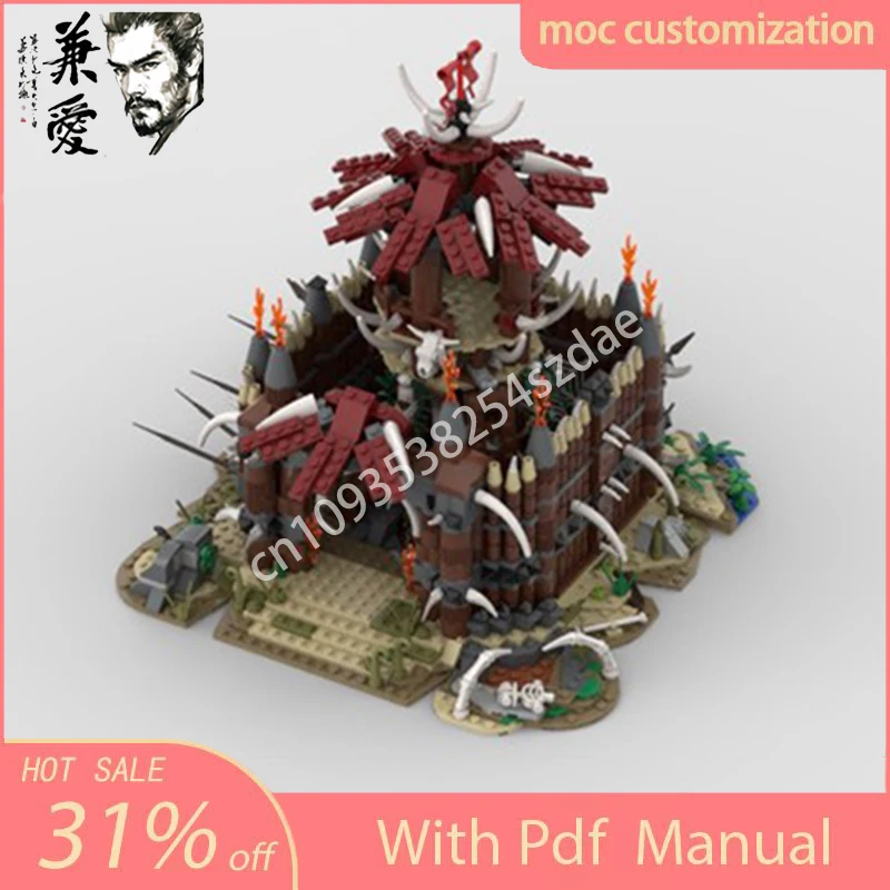 1821 шт. MOC Orc Watchtower строительные блоки архитектурная коллекция серии подарок
1821 шт. MOC Orc Watchtower строительные блоки архитектурная коллекция серии подарок