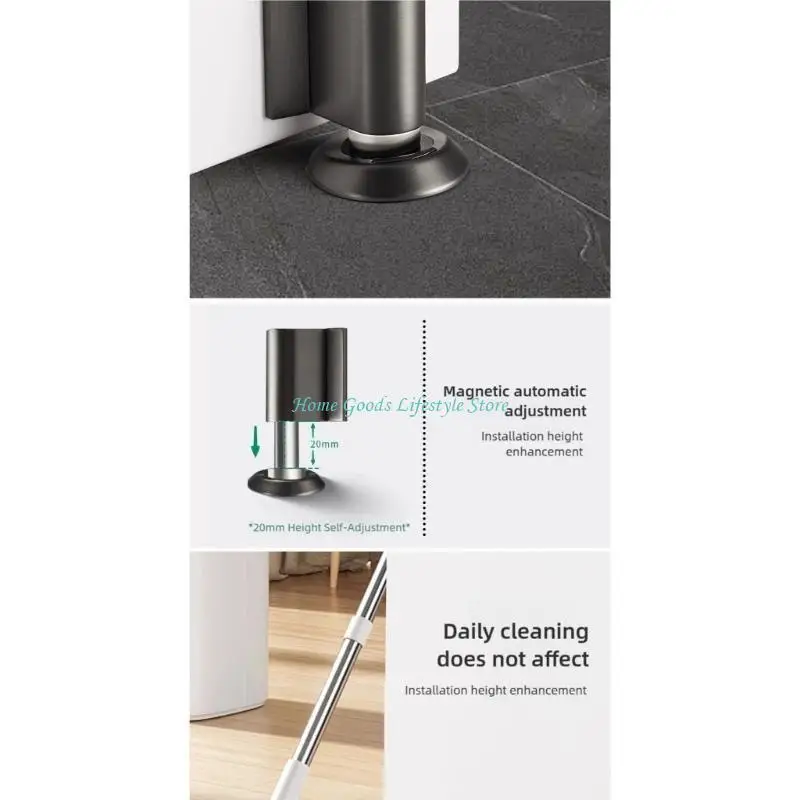 E74E Strong Door Stop Alloy Concealed Door Holders Floor Mounted Door stoppers Wall Protector for Office Home
E74E Strong Door Stop Alloy Concealed Door Holders Floor Mounted Door stoppers Wall Protector for Office Home