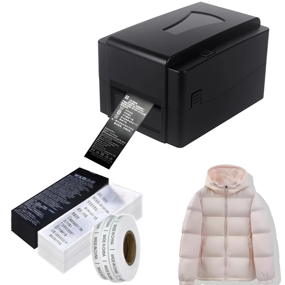 Label Printer Ribbon Machine Thermal Transfer Printing Garment Printer Nylon Taffeta Labels Printer for Winter Clothing
Label Printer Ribbon Machine Thermal Transfer Printing Garment Printer Nylon Taffeta Labels Printer for Winter Clothing