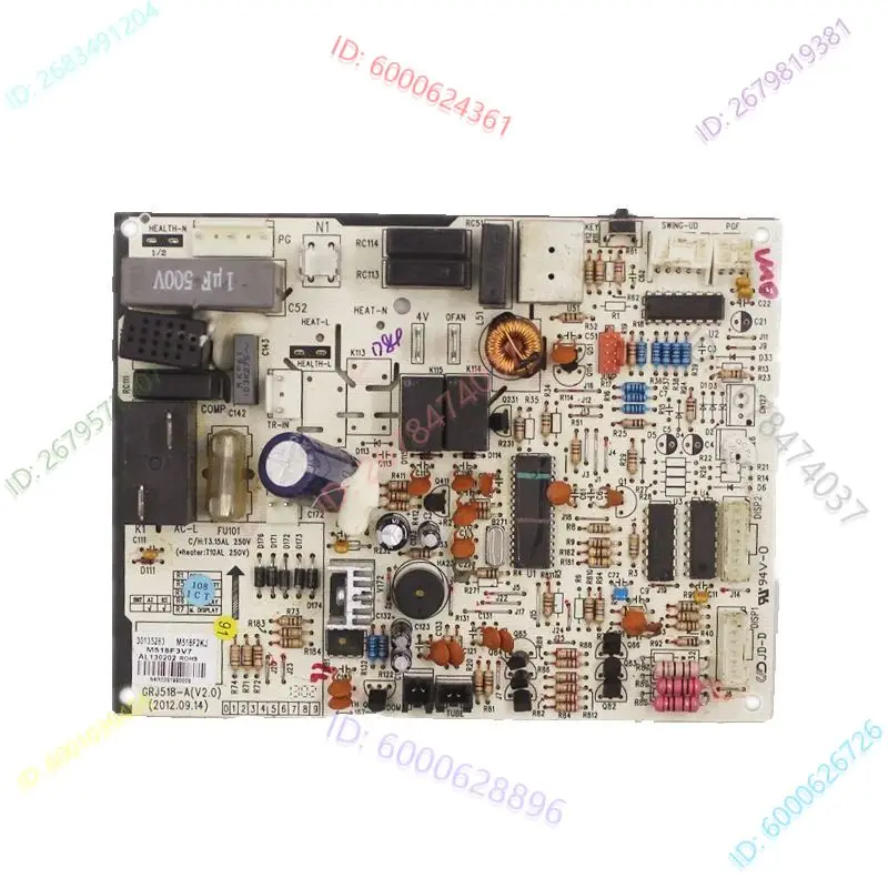 used for Gree air conditioner computer board circuit board 30135283 GRJ518-A air conditioner parts
used for Gree air conditioner computer board circuit board 30135283 GRJ518-A air conditioner parts