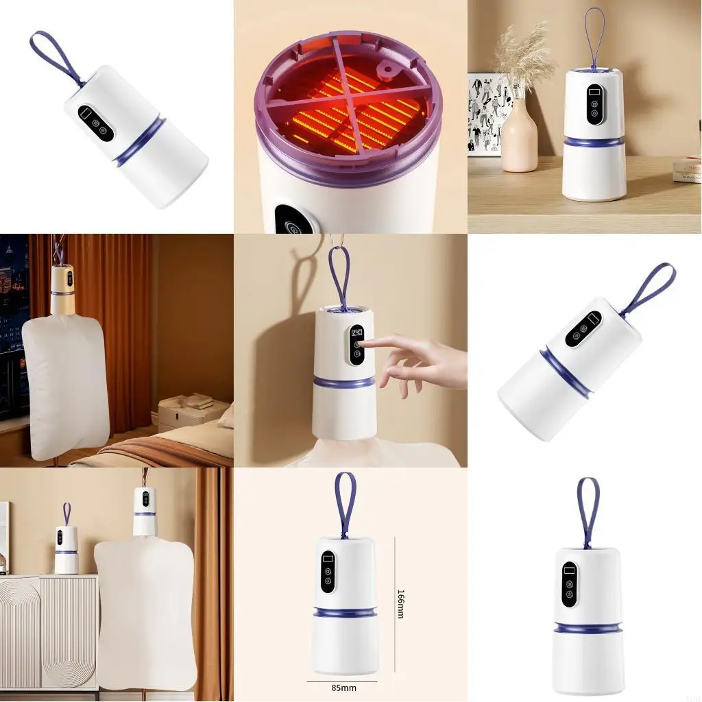 220V Portable Travel Dryer for Clothes Lightweight Electric Drying Machine Electric Portable Dryer for Apartment N58D
220V Portable Travel Dryer for Clothes Lightweight Electric Drying Machine Electric Portable Dryer for Apartment N58D