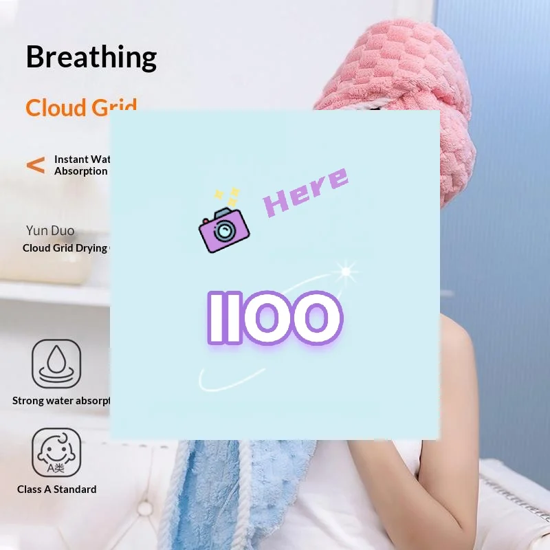 【IIOO】Ultra Fine Fiber Towel Wrapped And Thickened Ladies' Dry Hair Cap Thick And Highly Absorbent Headscarf For Wiping Hair
【IIOO】Ultra Fine Fiber Towel Wrapped And Thickened Ladies' Dry Hair Cap Thick And Highly Absorbent Headscarf For Wiping Hair