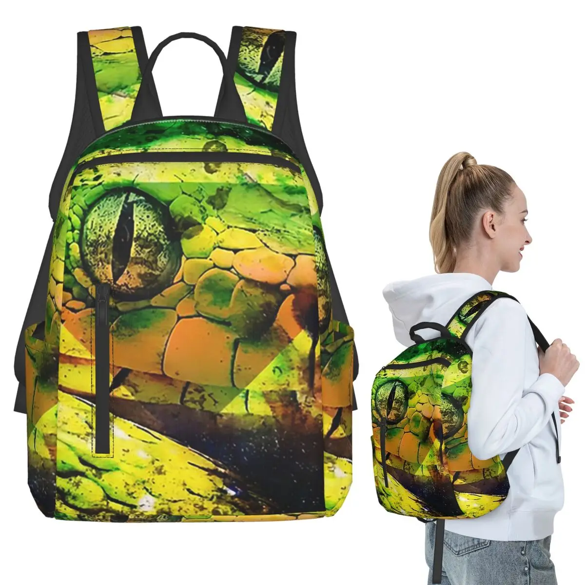 Green Aboriginal Style Snake Print Backpack Student BookBag Children School Bag Laptop Shoulder Bags Boys Girls
Green Aboriginal Style Snake Print Backpack Student BookBag Children School Bag Laptop Shoulder Bags Boys Girls