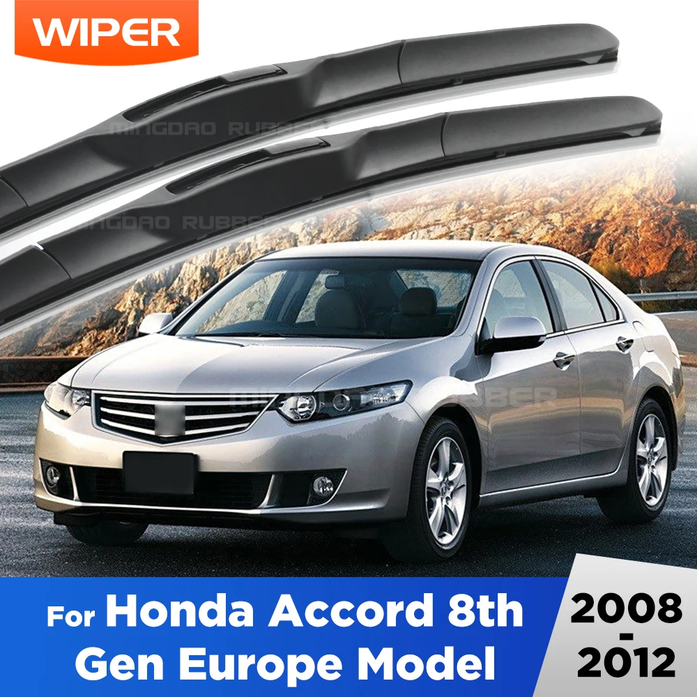 CREATROAD Rubber Wiper Blades For Honda Accord 8th Gen Europe Model 2008-2012 2009 2010 2011 Windshield Windscreen Window 24"22"
CREATROAD Rubber Wiper Blades For Honda Accord 8th Gen Europe Model 2008-2012 2009 2010 2011 Windshield Windscreen Window 24"22"