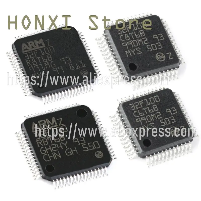 1PCS STM32F100C4T6B C6T6B C8T6B CBT6B R8T6B RBT6B V8T6B VBT6B VCT6B VET6B The ARM architecture (M3 32-bit microcontrollers MC
1PCS STM32F100C4T6B C6T6B C8T6B CBT6B R8T6B RBT6B V8T6B VBT6B VCT6B VET6B The ARM architecture (M3 32-bit microcontrollers MC