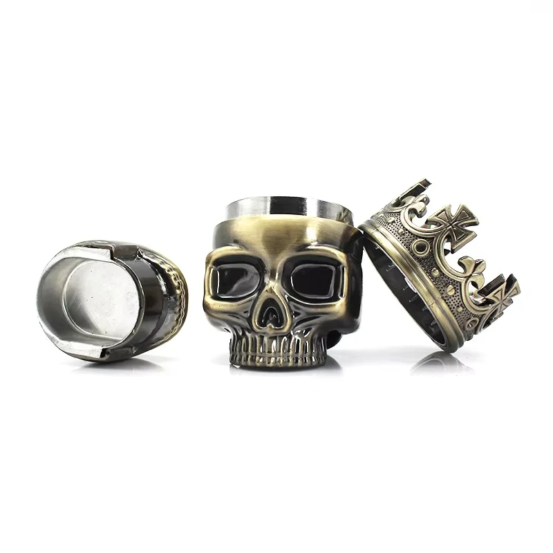 New 3 Layers 47mm Skull-shaped design Diameter Plastic Crusher, Three-Layer Skeleton Shaped Crusher, Plastic Set
New 3 Layers 47mm Skull-shaped design Diameter Plastic Crusher, Three-Layer Skeleton Shaped Crusher, Plastic Set