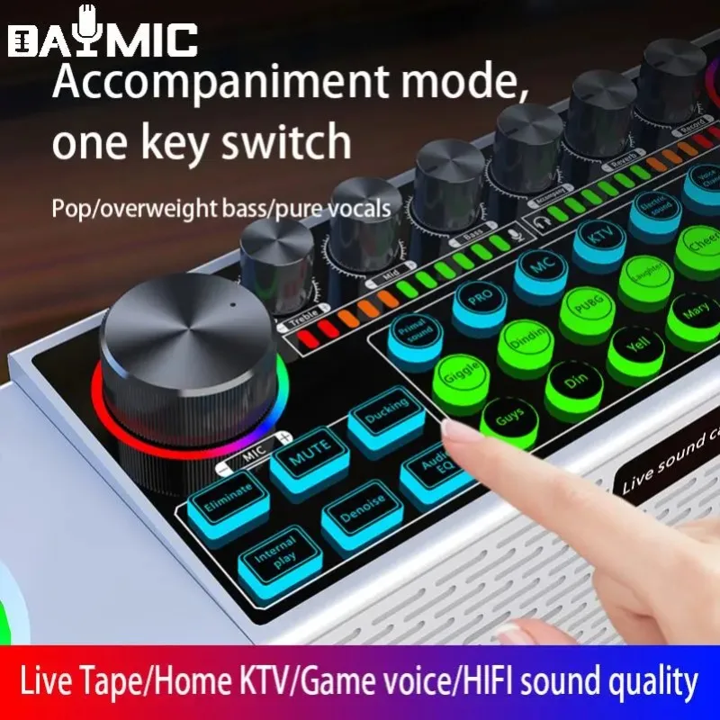 Hot Sale Pro Sound Equipment Speaker Sound Card With Dual Wireless Microphone Ktv Livestream Home Family KTV Studio Karaoke
Hot Sale Pro Sound Equipment Speaker Sound Card With Dual Wireless Microphone Ktv Livestream Home Family KTV Studio Karaoke