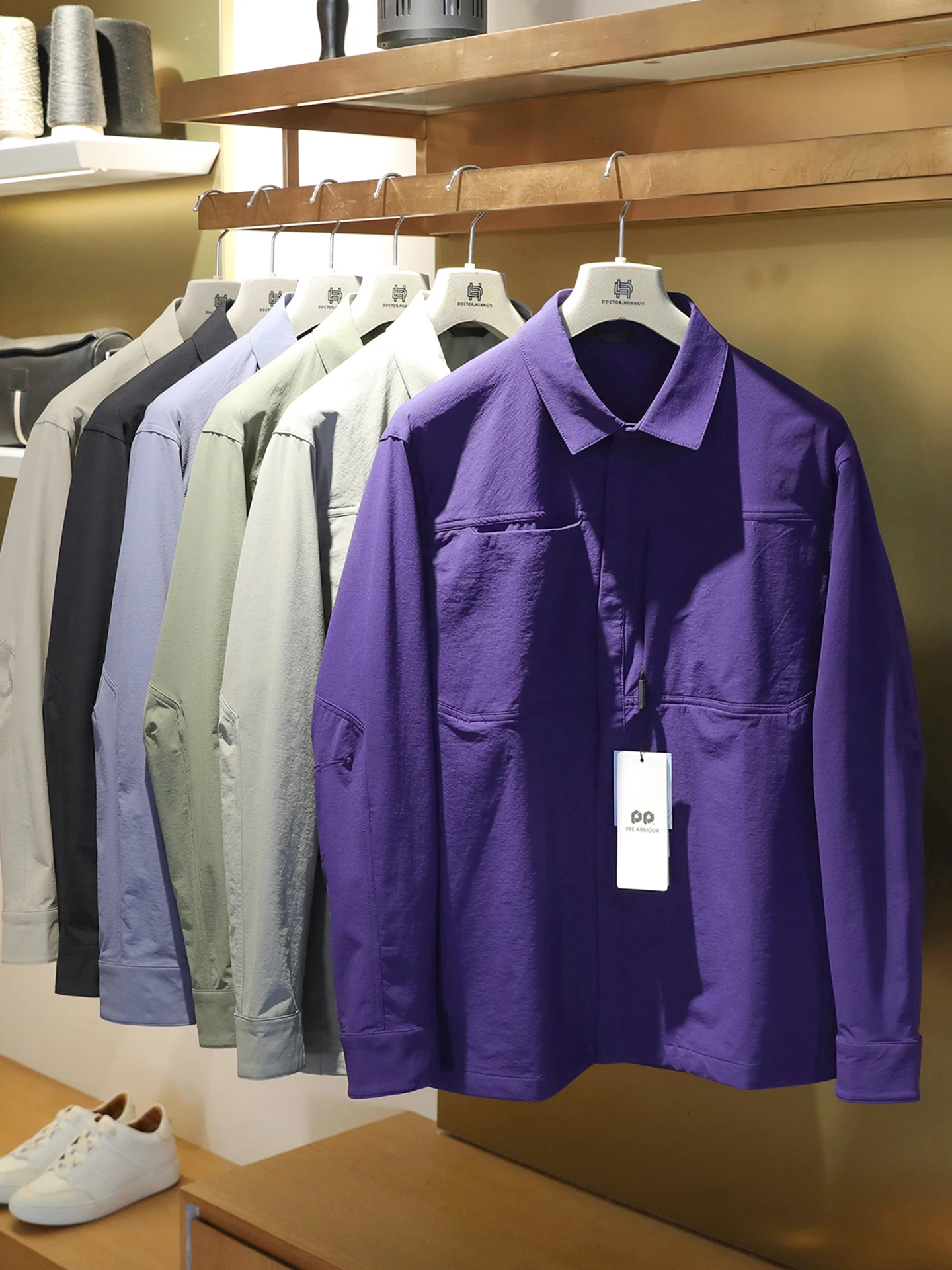 Men's Casual Shirt Style Jacket Quick Dry Breathable Outdoor Autumn Fashion Standard Fit Water Resistant 3D Tailoring
Men's Casual Shirt Style Jacket Quick Dry Breathable Outdoor Autumn Fashion Standard Fit Water Resistant 3D Tailoring