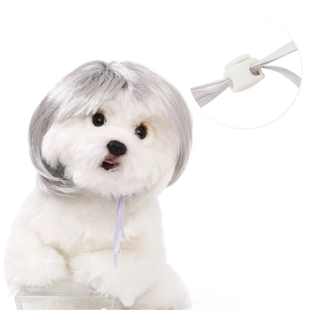 Universal Straight Hair Pet Costume Wig Funny Adjustable Dog Hairpiece Colorful Dog Headwear Photography
Universal Straight Hair Pet Costume Wig Funny Adjustable Dog Hairpiece Colorful Dog Headwear Photography