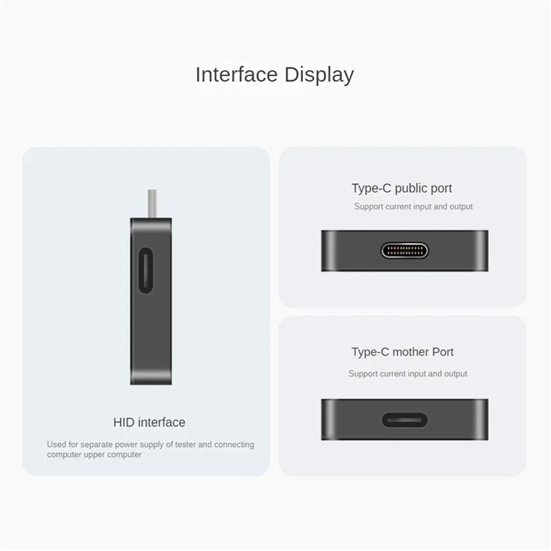 IDUD 2X Power-Z KM003C Портативный тестер быстрой зарядки USB-C PD3.1 QC5.0 Цифровой вольтметр и амперметр Тестер Power Bank
IDUD 2X Power-Z KM003C Портативный тестер быстрой зарядки USB-C PD3.1 QC5.0 Цифровой вольтметр и амперметр Тестер Power Bank