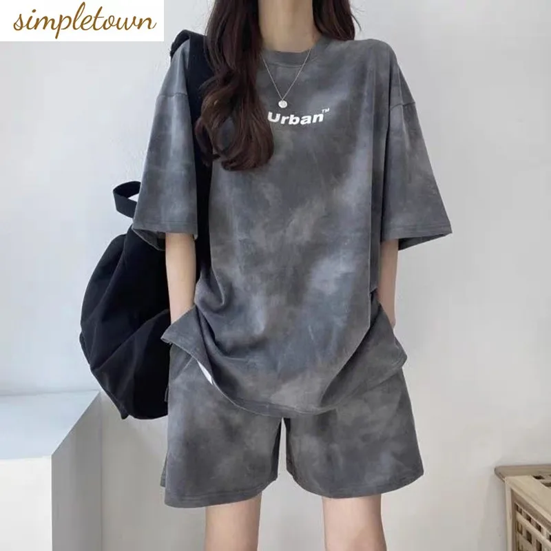 Fashion Casual Sports Suit Women's Spring and Summer New Items Loose Slimming Short Sleeved Shorts Two-piece Set
Fashion Casual Sports Suit Women's Spring and Summer New Items Loose Slimming Short Sleeved Shorts Two-piece Set