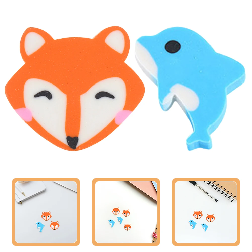 1 set Fox Dolphin Eraser Cute Mini Cartoon Animal Erasers for Colored Pencils Soft Tpr School Students Gifts Portable Bulk
1 set Fox Dolphin Eraser Cute Mini Cartoon Animal Erasers for Colored Pencils Soft Tpr School Students Gifts Portable Bulk