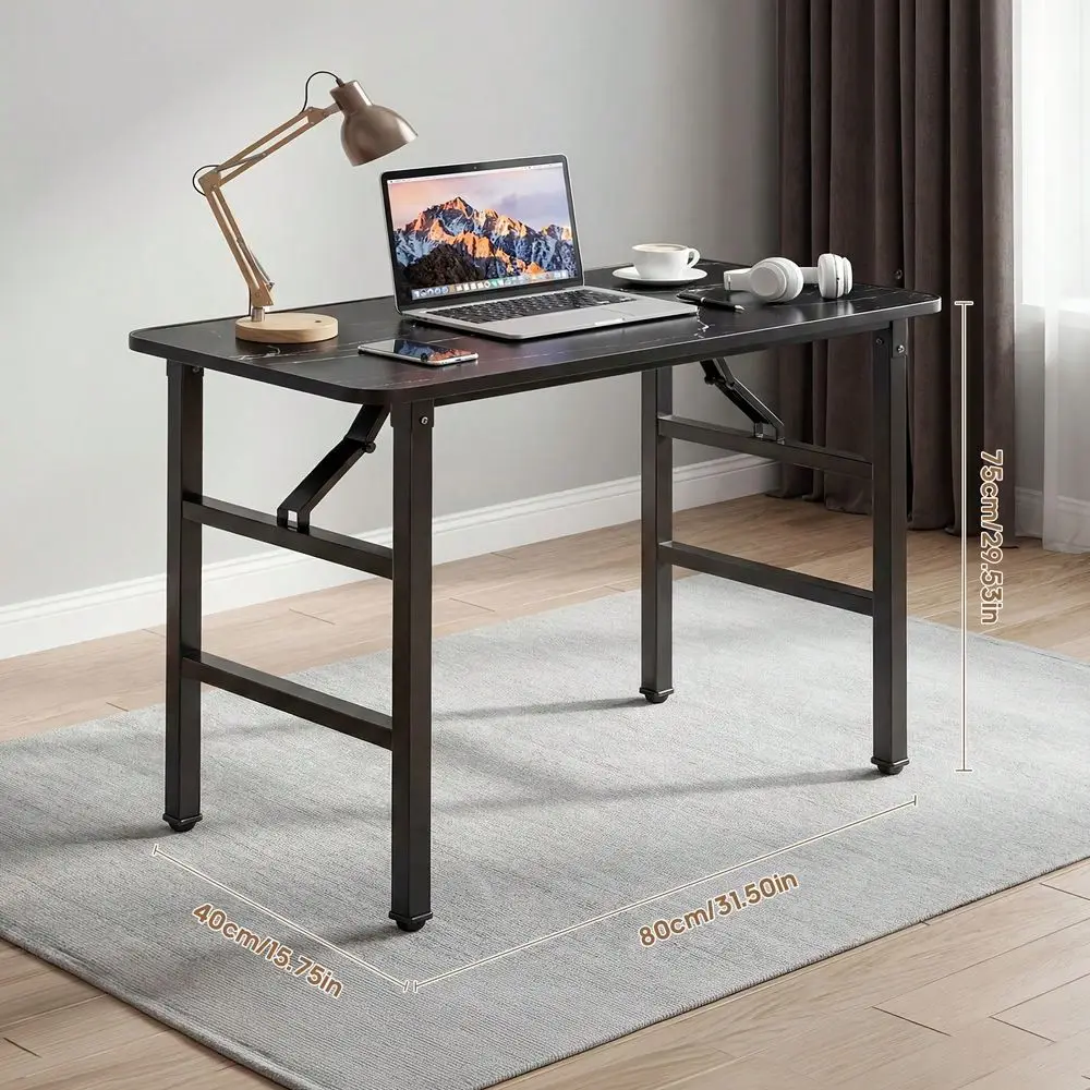 Foldable Computer Desk No Installation Needed HeavyDuty AntiTip Steel Frame Portable Compact Style Smooth DustProof Surface Ide
Foldable Computer Desk No Installation Needed HeavyDuty AntiTip Steel Frame Portable Compact Style Smooth DustProof Surface Ide