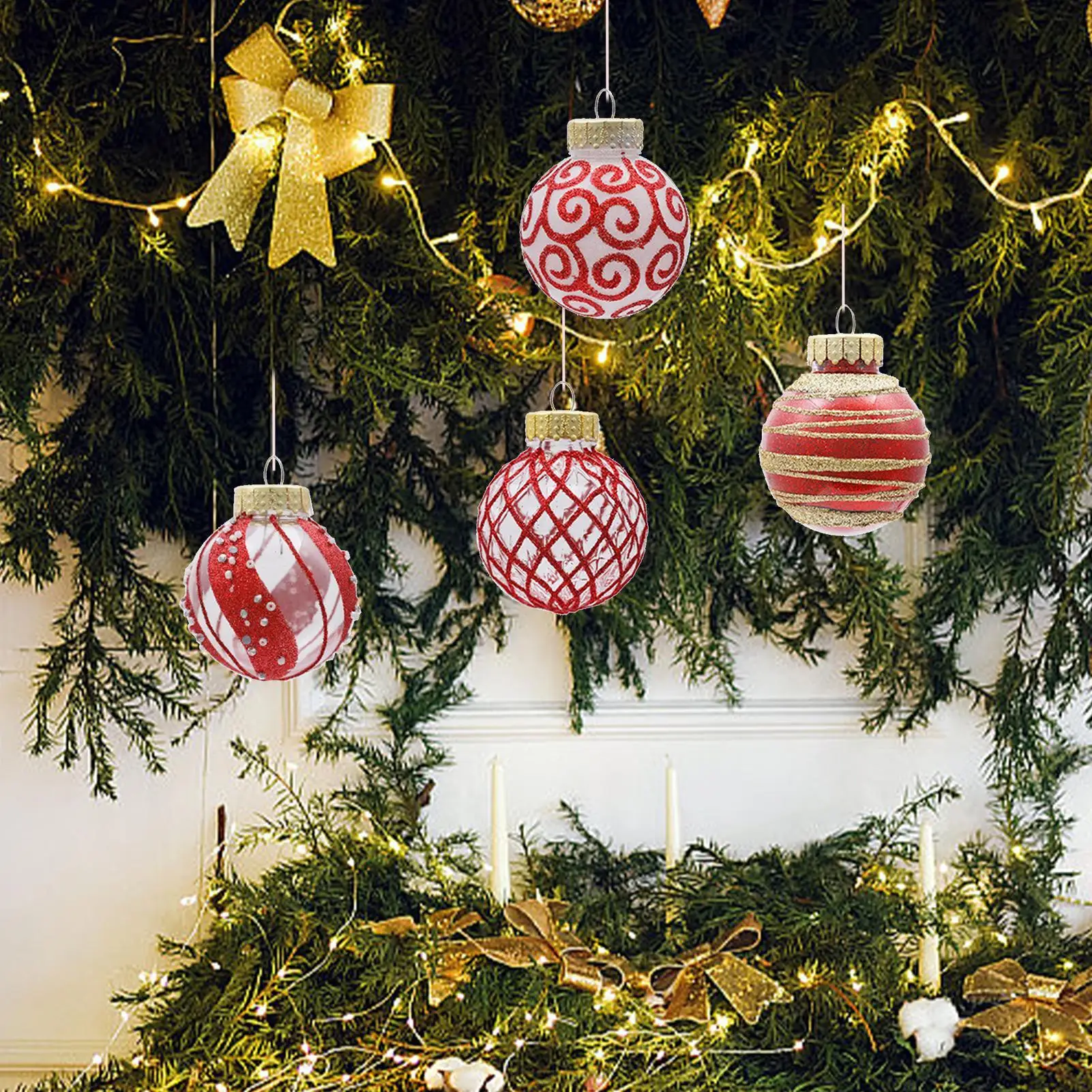 Christmas Ornaments Set Lightweight Seasonal Pendant 16 Pieces Christmas Ornaments Balls For Holiday Wedding Party Shop Window
Christmas Ornaments Set Lightweight Seasonal Pendant 16 Pieces Christmas Ornaments Balls For Holiday Wedding Party Shop Window