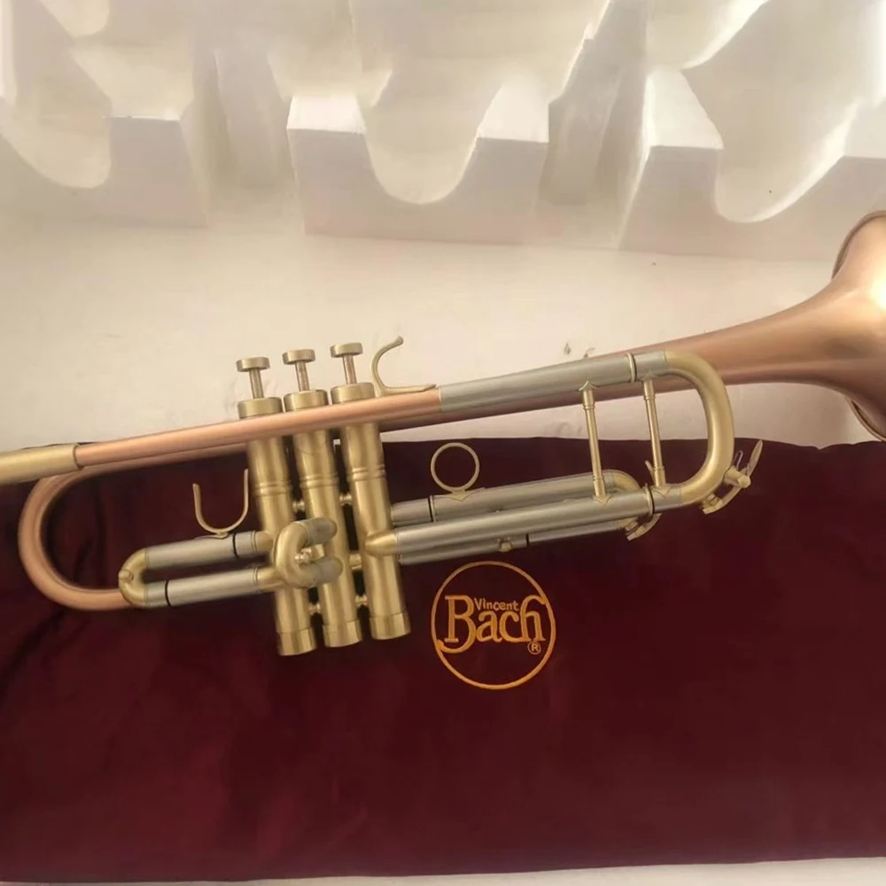 Professional weighted trumpet antique bronze LT180s-37 B-flat brass musical instrument with case
Professional weighted trumpet antique bronze LT180s-37 B-flat brass musical instrument with case