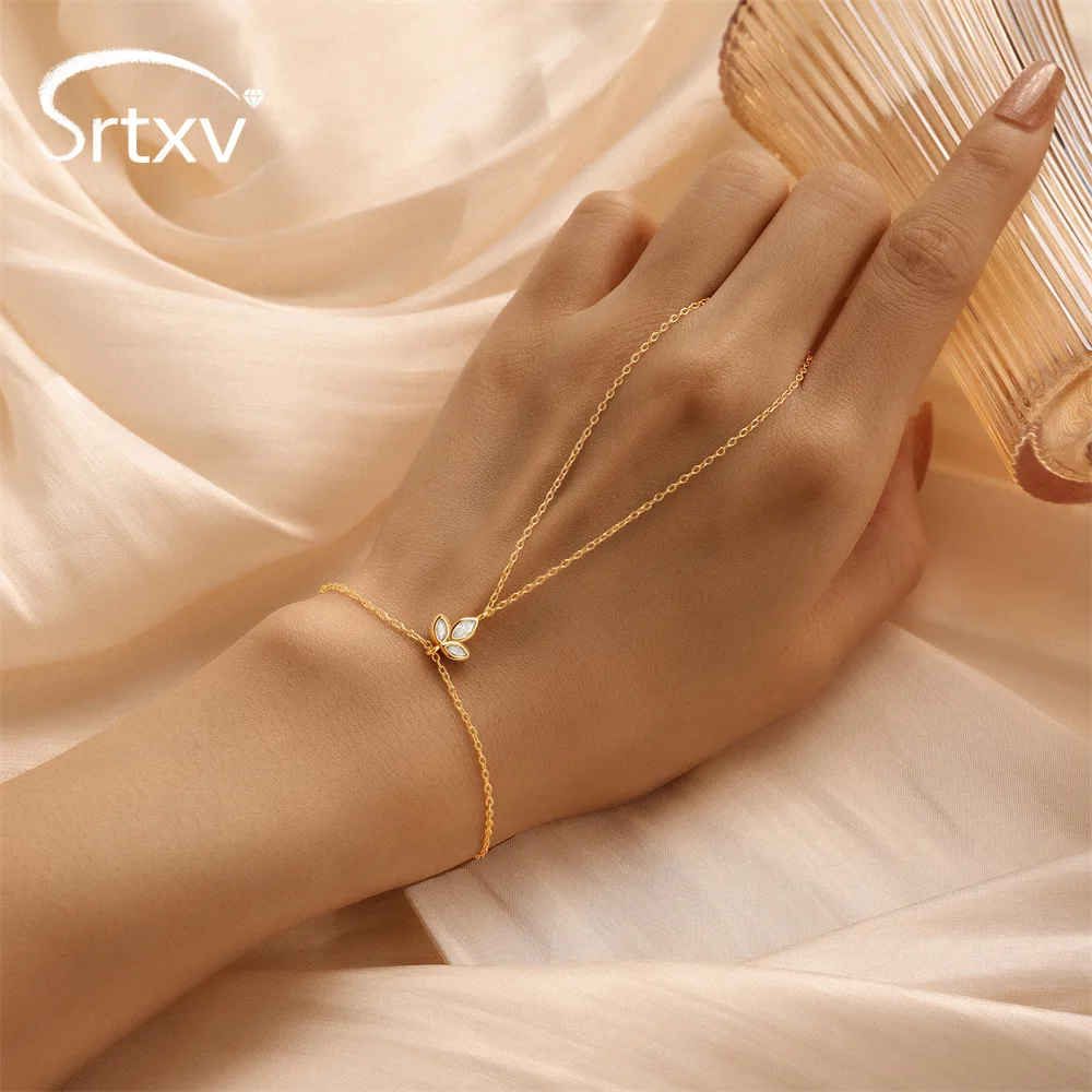 S925 Sterling Silver Plated 18K 5A Zircon Bracelet With Ring Adjustable Finger Bracelet For Women Hand Chain Jewelry Party Gifts
S925 Sterling Silver Plated 18K 5A Zircon Bracelet With Ring Adjustable Finger Bracelet For Women Hand Chain Jewelry Party Gifts