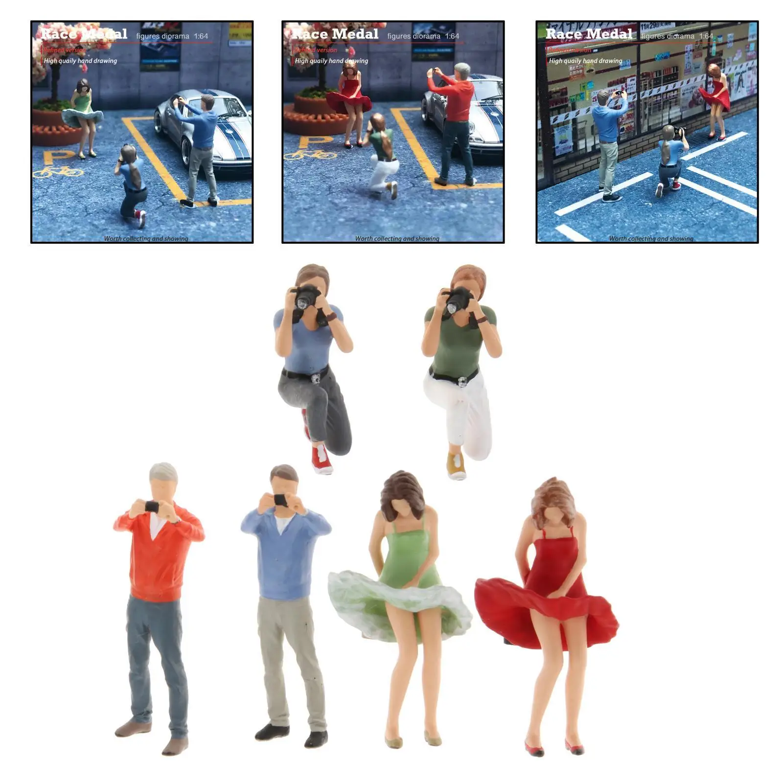 Mini 1:64 Figures Boxing Figurines Tiny People Desktop Decoration Ornaments for Layout
Mini 1:64 Figures Boxing Figurines Tiny People Desktop Decoration Ornaments for Layout