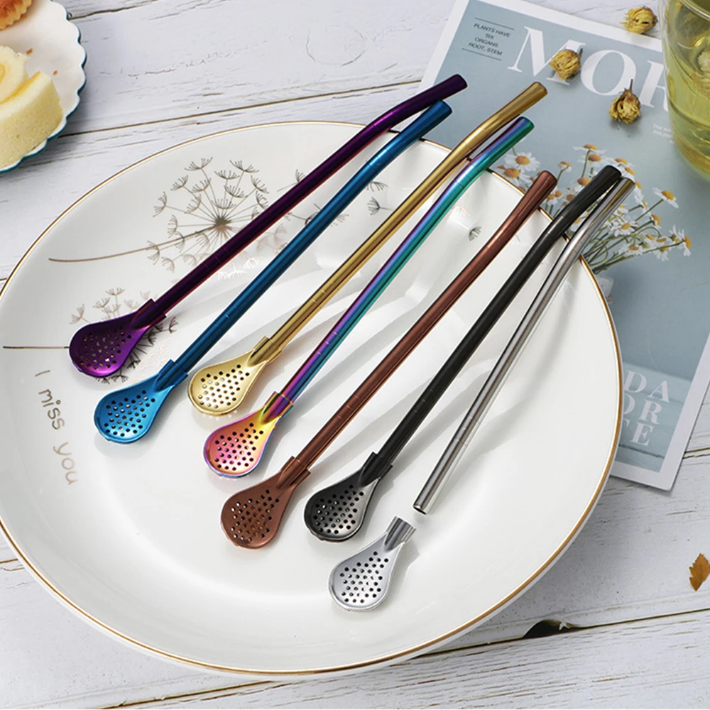 Drinking Straw Yerba Mate Tea Spoon Drinkware Stainless Steel Reusable Straws Metal Washable Tea Filter Cocktail Drinkware Bar
Drinking Straw Yerba Mate Tea Spoon Drinkware Stainless Steel Reusable Straws Metal Washable Tea Filter Cocktail Drinkware Bar