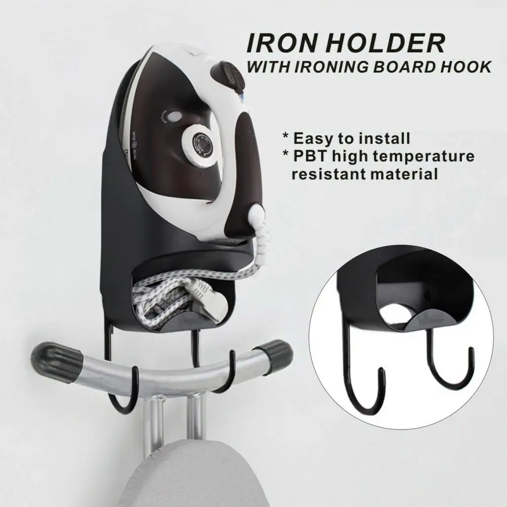 Ironing Board Holder Wall-mounted Ironing Board Hanger Laundry Room Organizer Wall Mount Iron Board Hanger Holder for Electric
Ironing Board Holder Wall-mounted Ironing Board Hanger Laundry Room Organizer Wall Mount Iron Board Hanger Holder for Electric