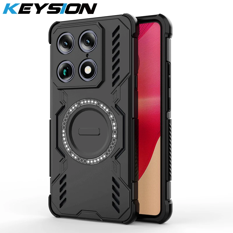 KEYSION Hollow Heat Dissipation Case for Motorola Signature 5G MOTO Edge 70 Fusion+ 5G Magnetic Cooling Shockproof Phone Cover
KEYSION Hollow Heat Dissipation Case for Motorola Signature 5G MOTO Edge 70 Fusion+ 5G Magnetic Cooling Shockproof Phone Cover