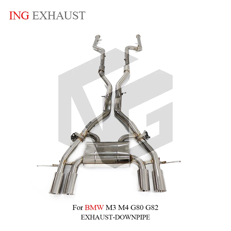 ING Performance Catback OPF Exhaust for BMW M3 M4 G80 G82 V6 Model Stainless Steel Remote Valve Electr Car Accessories System
ING Performance Catback OPF Exhaust for BMW M3 M4 G80 G82 V6 Model Stainless Steel Remote Valve Electr Car Accessories System