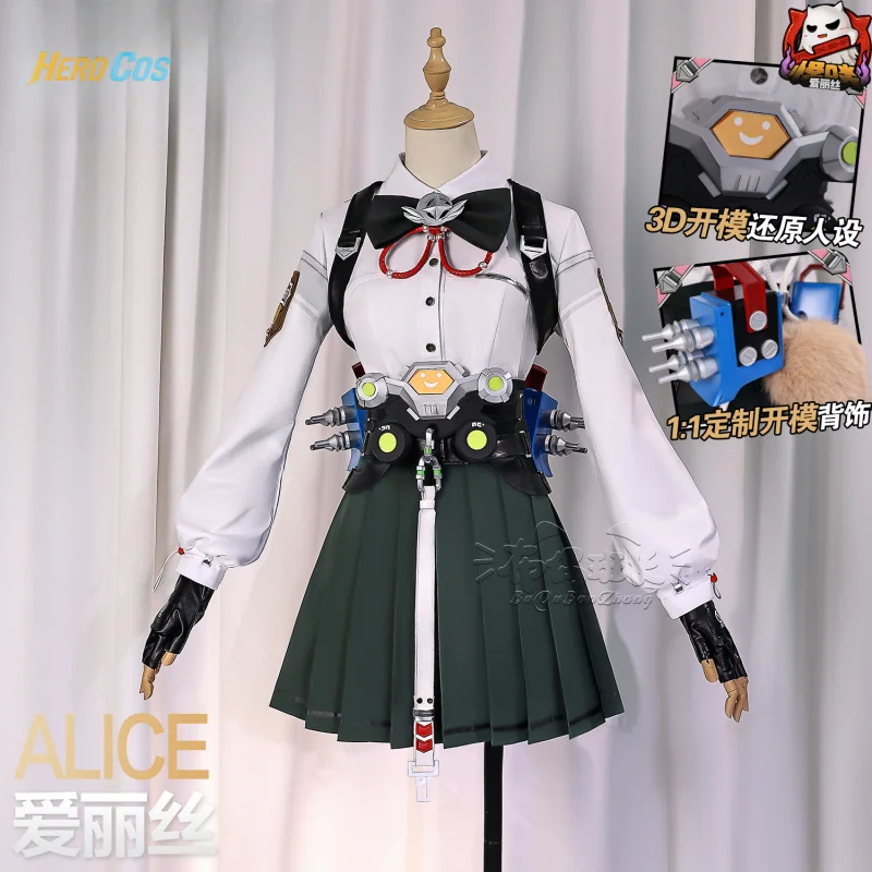 Zenless Zone Zero Alice Thymefield Cosplay Costume Women Dress Roleplay Fantasia Outfits Halloween Carnival HERO Cos
Zenless Zone Zero Alice Thymefield Cosplay Costume Women Dress Roleplay Fantasia Outfits Halloween Carnival HERO Cos