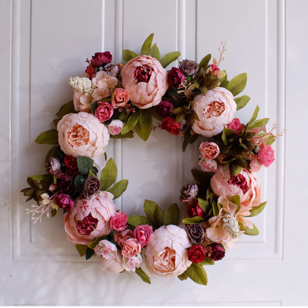 40 Cm Holiday Wreath Christmas Door Garland Wedding Decor Retro Decorate Manual European Style Xmas
40 Cm Holiday Wreath Christmas Door Garland Wedding Decor Retro Decorate Manual European Style Xmas