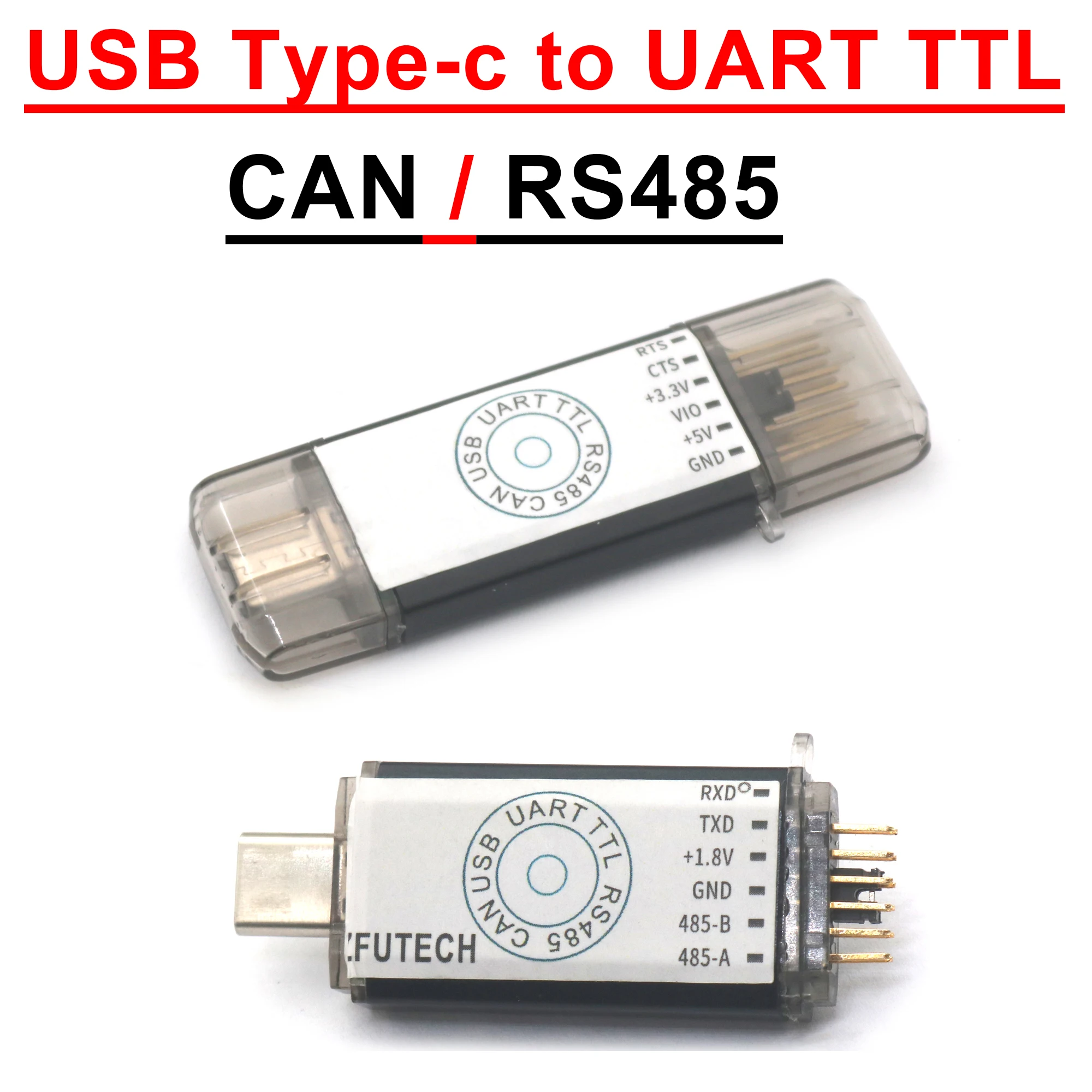 Type - c USB CAN RS485 UART TTL Последовательный порт 485 422 Высокоскоростной 6 Мбит / с Модуль связи 1.8V 3.3V 5V
Type - c USB CAN RS485 UART TTL Последовательный порт 485 422 Высокоскоростной 6 Мбит / с Модуль связи 1.8V 3.3V 5V