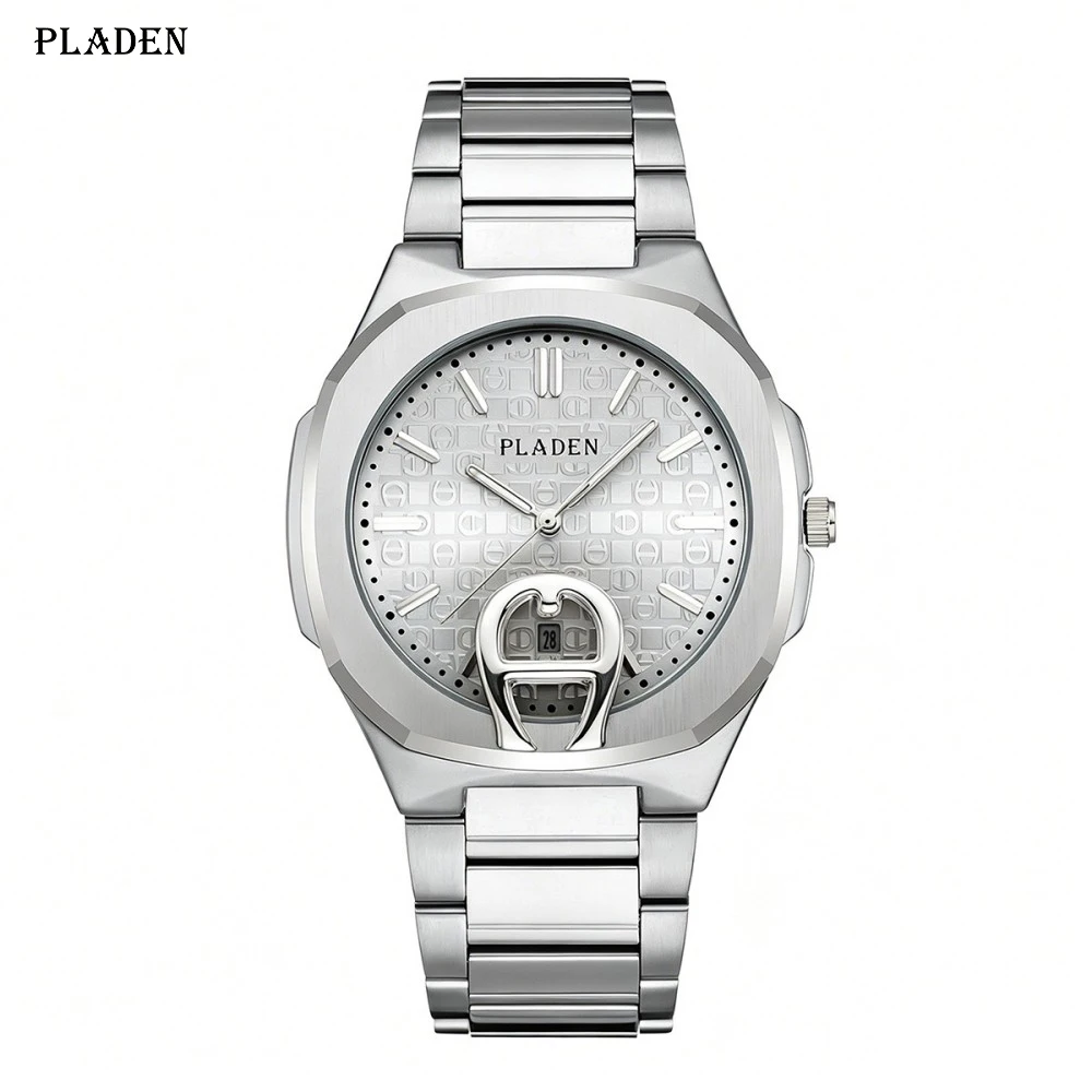 PLADEN Luxury Men Watch Stainless Steel Quartz Wristwatch Luminous Date Business Male Clock Relogio Masculino Fashion Gift Men
PLADEN Luxury Men Watch Stainless Steel Quartz Wristwatch Luminous Date Business Male Clock Relogio Masculino Fashion Gift Men