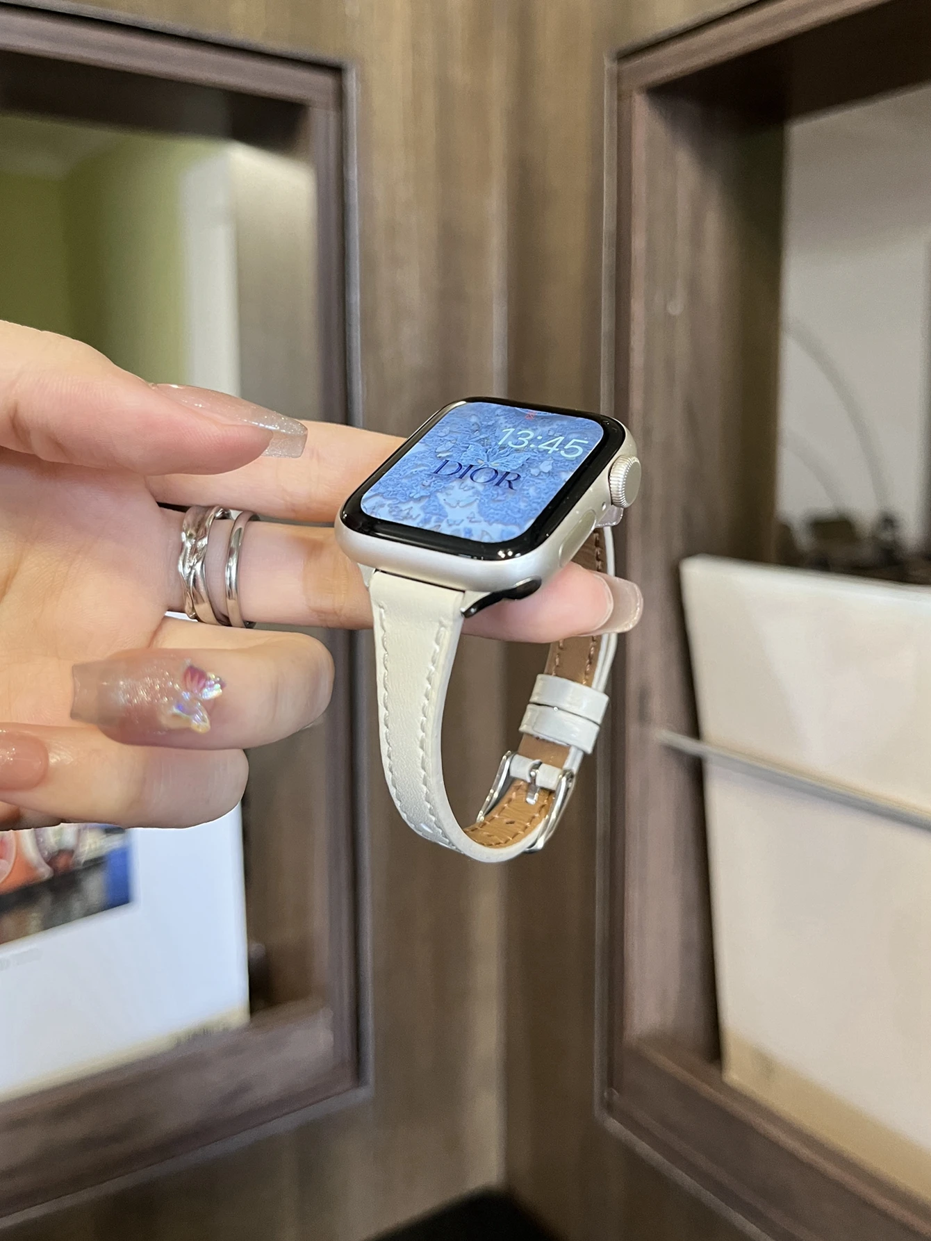 Strap For Apple Watch band thin women Ultra 10/9/8/7/6/5/4/3/2/1 SE 38mm 40mm 41mm 42mm 44mm 45mm 46mm Leather Loop 
Strap For Apple Watch band thin women Ultra 10/9/8/7/6/5/4/3/2/1 SE 38mm 40mm 41mm 42mm 44mm 45mm 46mm Leather Loop