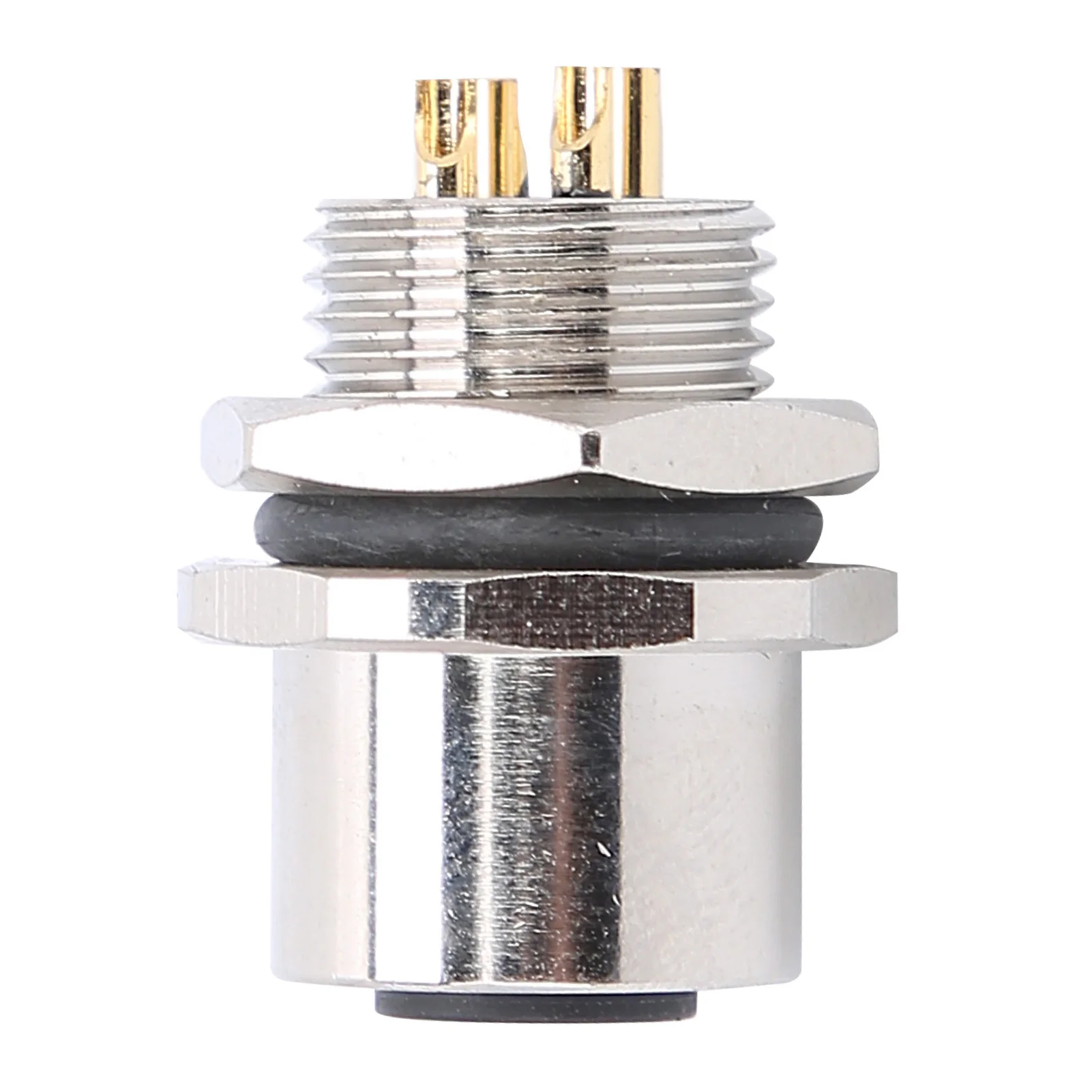 Cable Connectors High Quality Brass IP67 Waterproof Thread Panel Front Mounting Socket Electrical Circuit Accessories M12-B-S4
Cable Connectors High Quality Brass IP67 Waterproof Thread Panel Front Mounting Socket Electrical Circuit Accessories M12-B-S4