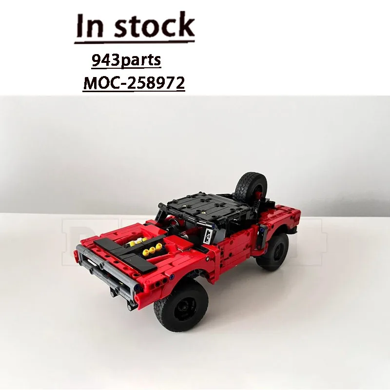 MOC-258972 New Urban Sports Hot Rod Truck Building Block Model 943 Parts MOC Boys Children's Birthday Christmas Toy Gift
MOC-258972 New Urban Sports Hot Rod Truck Building Block Model 943 Parts MOC Boys Children's Birthday Christmas Toy Gift