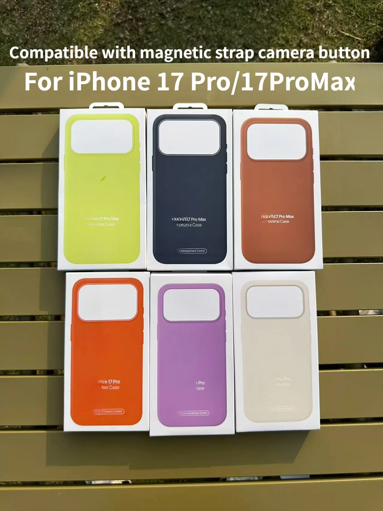 Original liquid silicone phone case for iPhone 17 Pro Max with camera buttons for magnetic 17Pro anti-drop case
Original liquid silicone phone case for iPhone 17 Pro Max with camera buttons for magnetic 17Pro anti-drop case