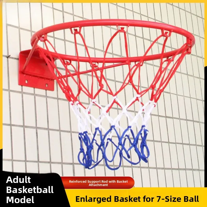 Holding Standard Adult Basketball Rim Indoor Outdoor Wall Mounted Shooting Frame Board Children 7 Ball Fitness Sports Equipment
Holding Standard Adult Basketball Rim Indoor Outdoor Wall Mounted Shooting Frame Board Children 7 Ball Fitness Sports Equipment
