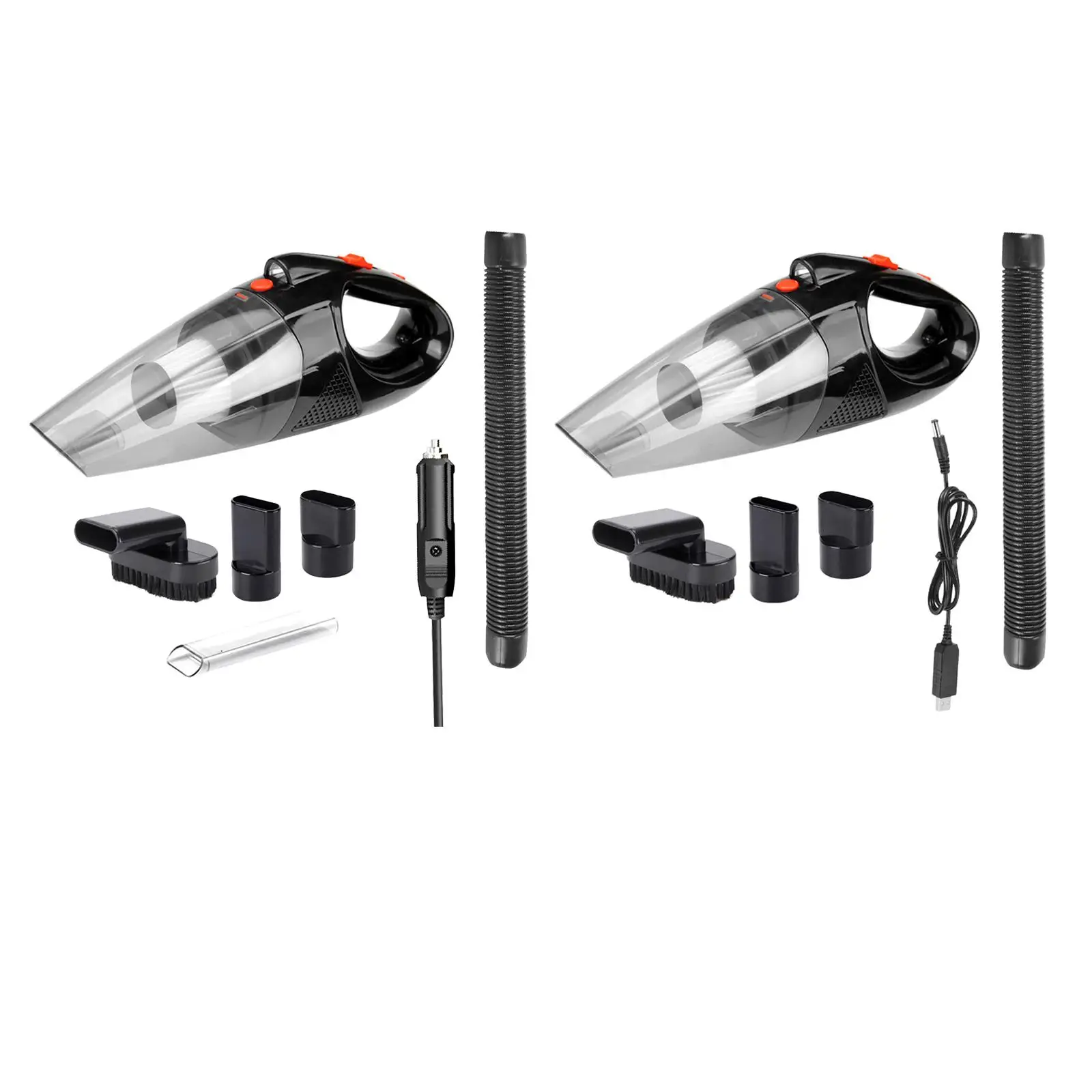 Car Vacuum Cleaner with 5 Attachments Strong Suction Lightweight Mini Auto
Car Vacuum Cleaner with 5 Attachments Strong Suction Lightweight Mini Auto