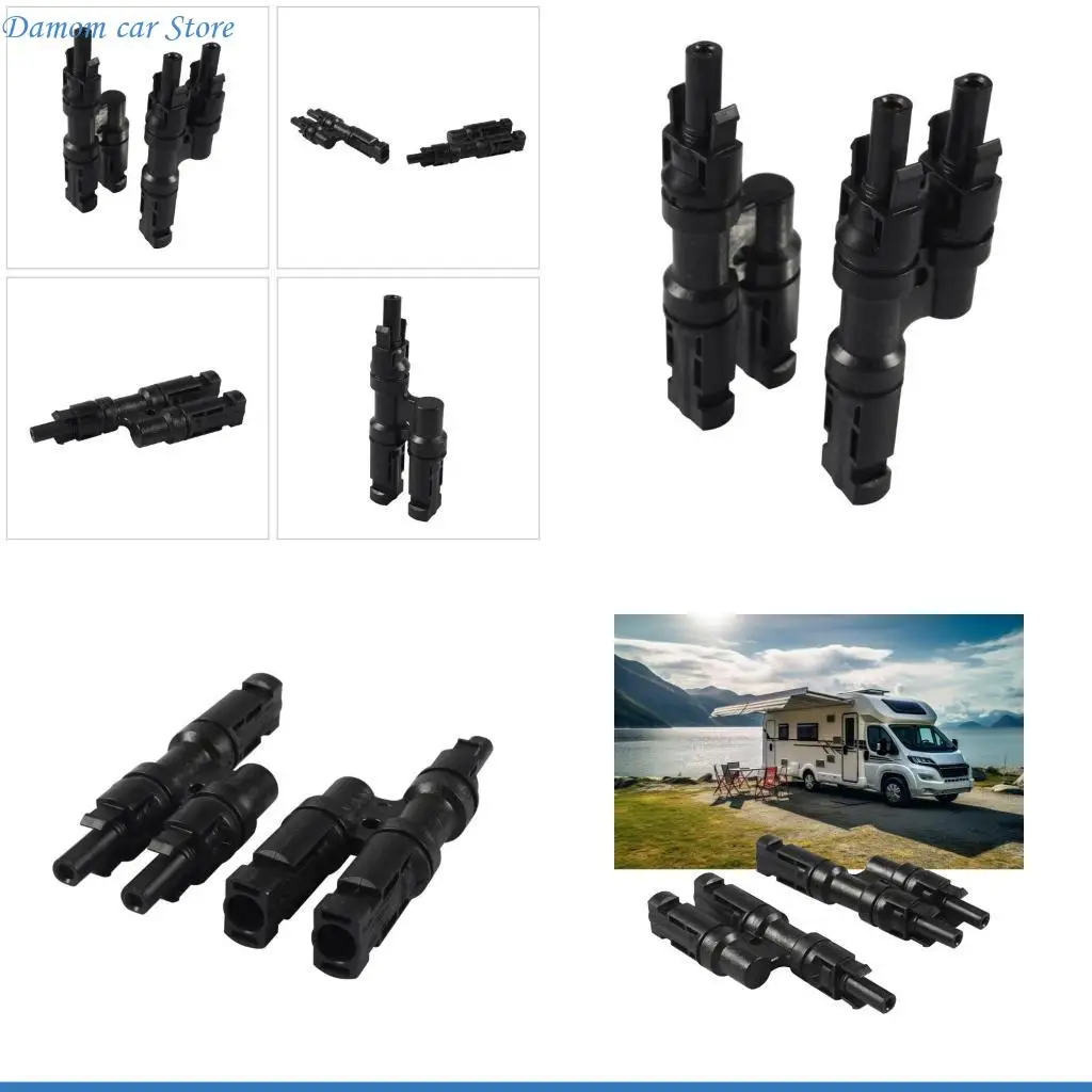 A2UC Solar Panel Connectors 1 Pair, High Durability for Photovoltaic Systems Outdoor Home & Industrial Use, Easy Installation
A2UC Solar Panel Connectors 1 Pair, High Durability for Photovoltaic Systems Outdoor Home & Industrial Use, Easy Installation