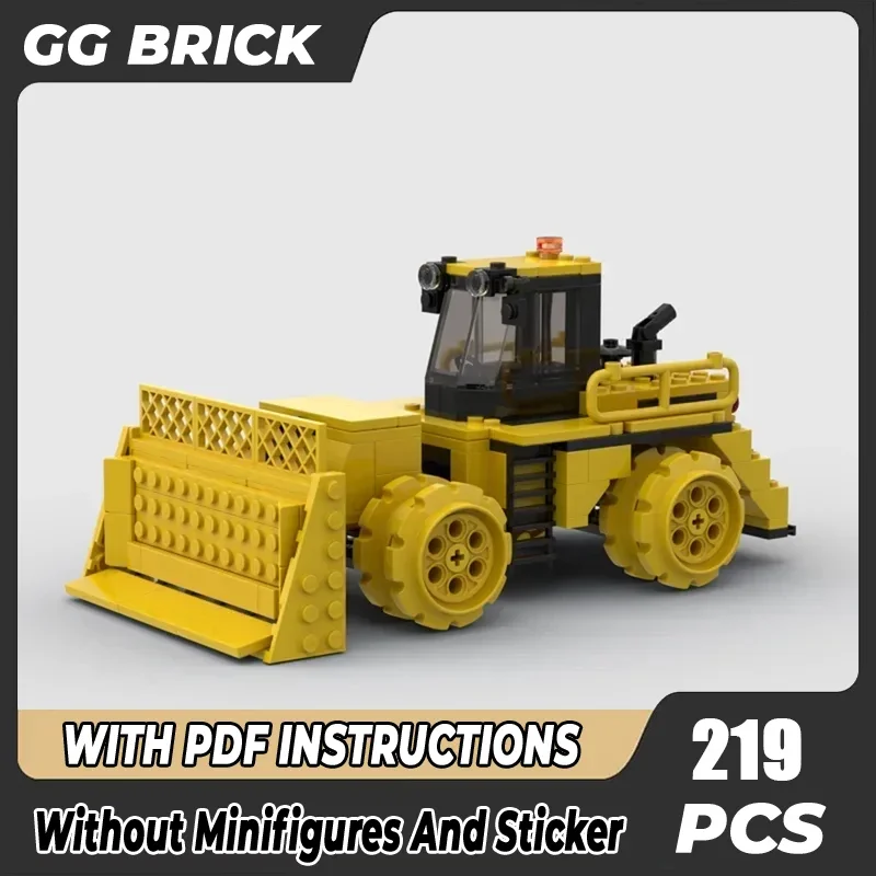 Moc Building Blocks Engineering Vehicle Series Model Technology Brick DIY Landfill Compactor Assembly Toy Holiday Gifts
Moc Building Blocks Engineering Vehicle Series Model Technology Brick DIY Landfill Compactor Assembly Toy Holiday Gifts