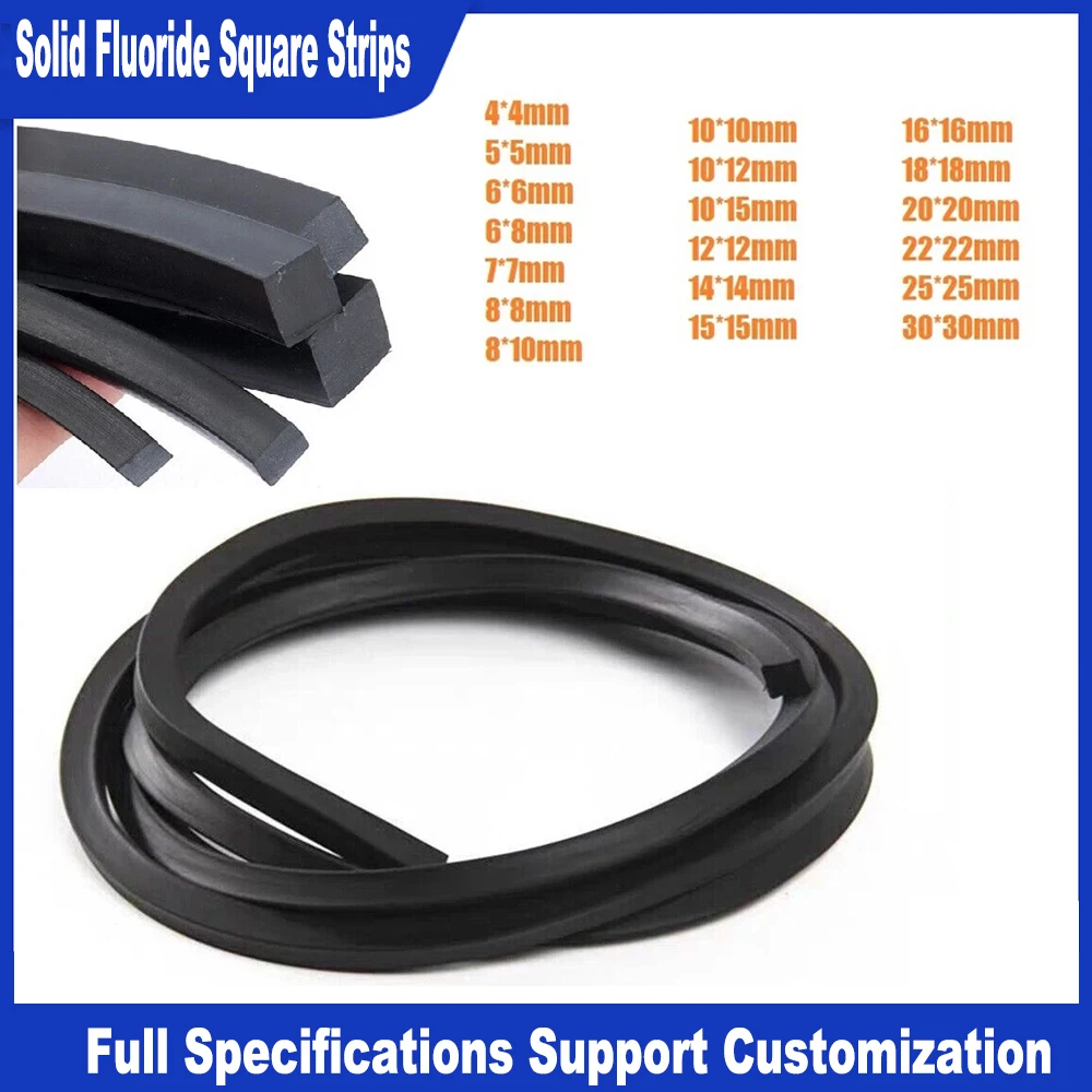 Black Solid Nitrile Rubber square-shaped 5mm-30mm Fluororubber Square Seal Strip Fluorine Rubber Seal Cord O-ring Gasket
Black Solid Nitrile Rubber square-shaped 5mm-30mm Fluororubber Square Seal Strip Fluorine Rubber Seal Cord O-ring Gasket