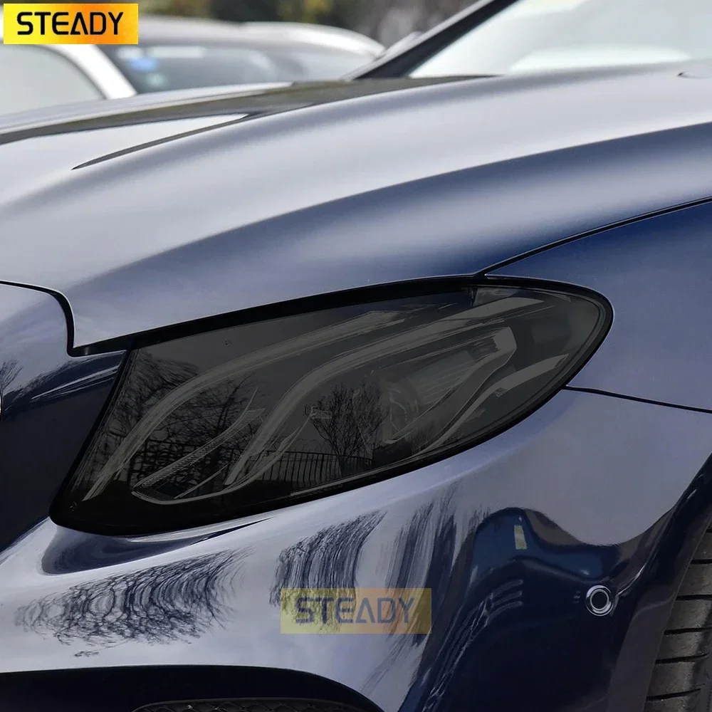 2 Pcs Car Headlight Protective Film Headlamp Transparent Black TPU Sticker For Mercedes Benz E Class W213 2017-2020 Accessories
2 Pcs Car Headlight Protective Film Headlamp Transparent Black TPU Sticker For Mercedes Benz E Class W213 2017-2020 Accessories