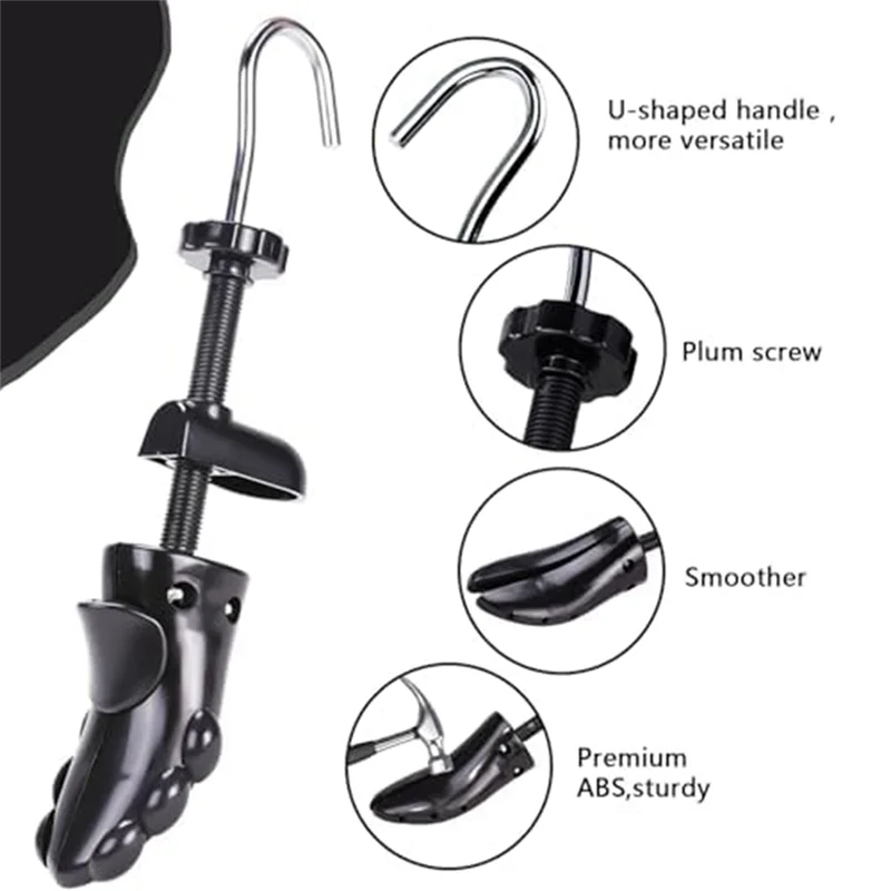 AA01-Shoe Stretcher Shoe Expander Shoe Amplifier ,4-Way Adjustable Shoe Stretcher Widener, S
AA01-Shoe Stretcher Shoe Expander Shoe Amplifier ,4-Way Adjustable Shoe Stretcher Widener, S
