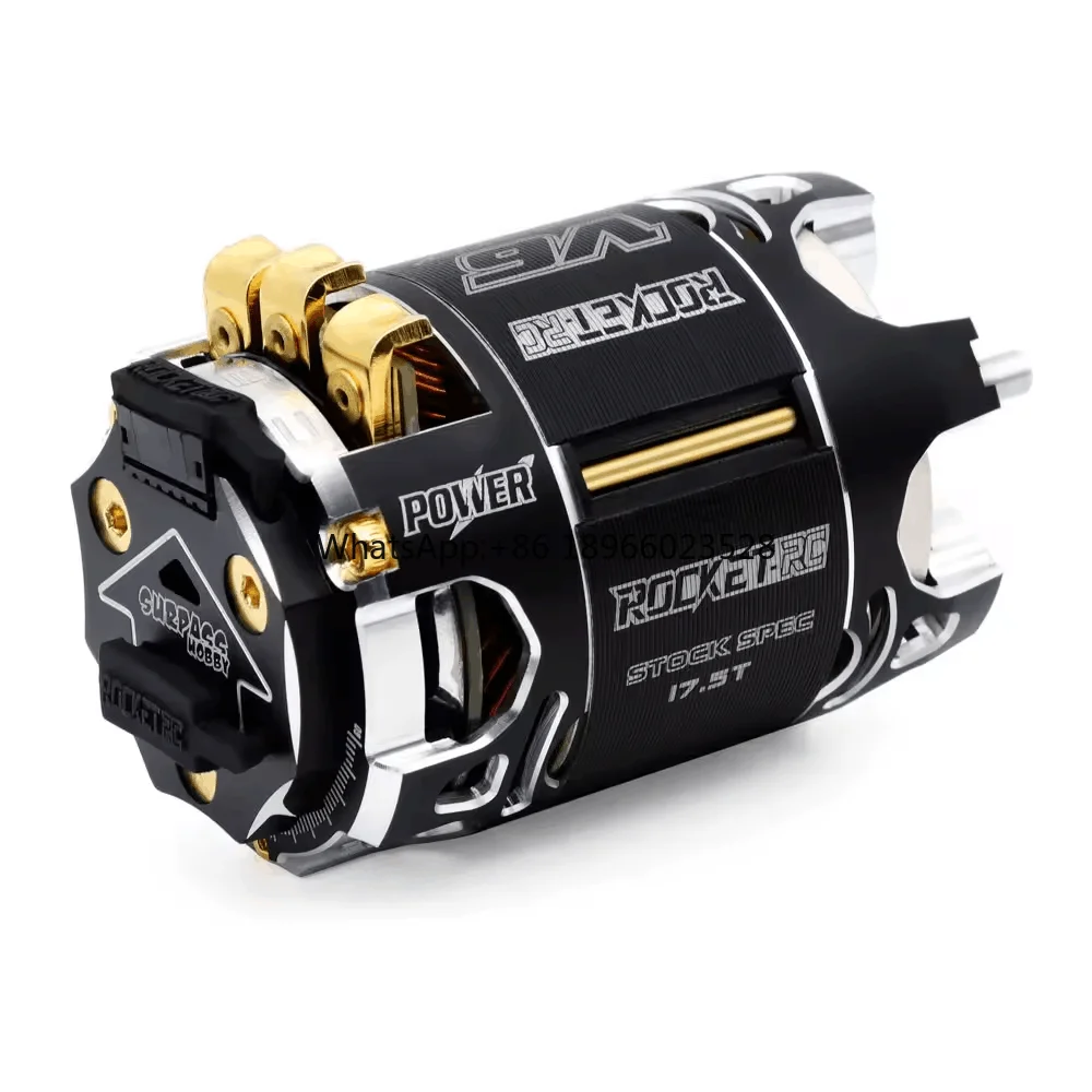 RC 540 V6 STOCK13.5/17.5/21.5 Sensored High-speed Brushless Motor for RC Racing Car 1/10 Drag Touring Buggy
RC 540 V6 STOCK13.5/17.5/21.5 Sensored High-speed Brushless Motor for RC Racing Car 1/10 Drag Touring Buggy