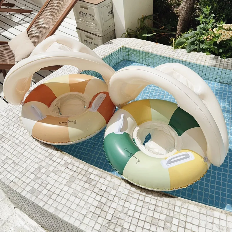 Swimming Rings Ins Internet Celebrities Boat Awning Seat Ring Striped Baby Buoyancy Water Equipment Men and Women
Swimming Rings Ins Internet Celebrities Boat Awning Seat Ring Striped Baby Buoyancy Water Equipment Men and Women