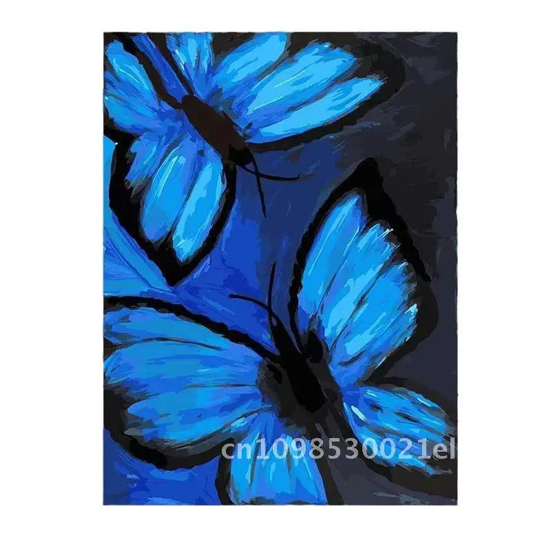 DIY Butterfly Digital Oil Painting - Romantic Color Filling Decorative Artwork for Living Room Bedroom Modern Minimalist Design
DIY Butterfly Digital Oil Painting - Romantic Color Filling Decorative Artwork for Living Room Bedroom Modern Minimalist Design