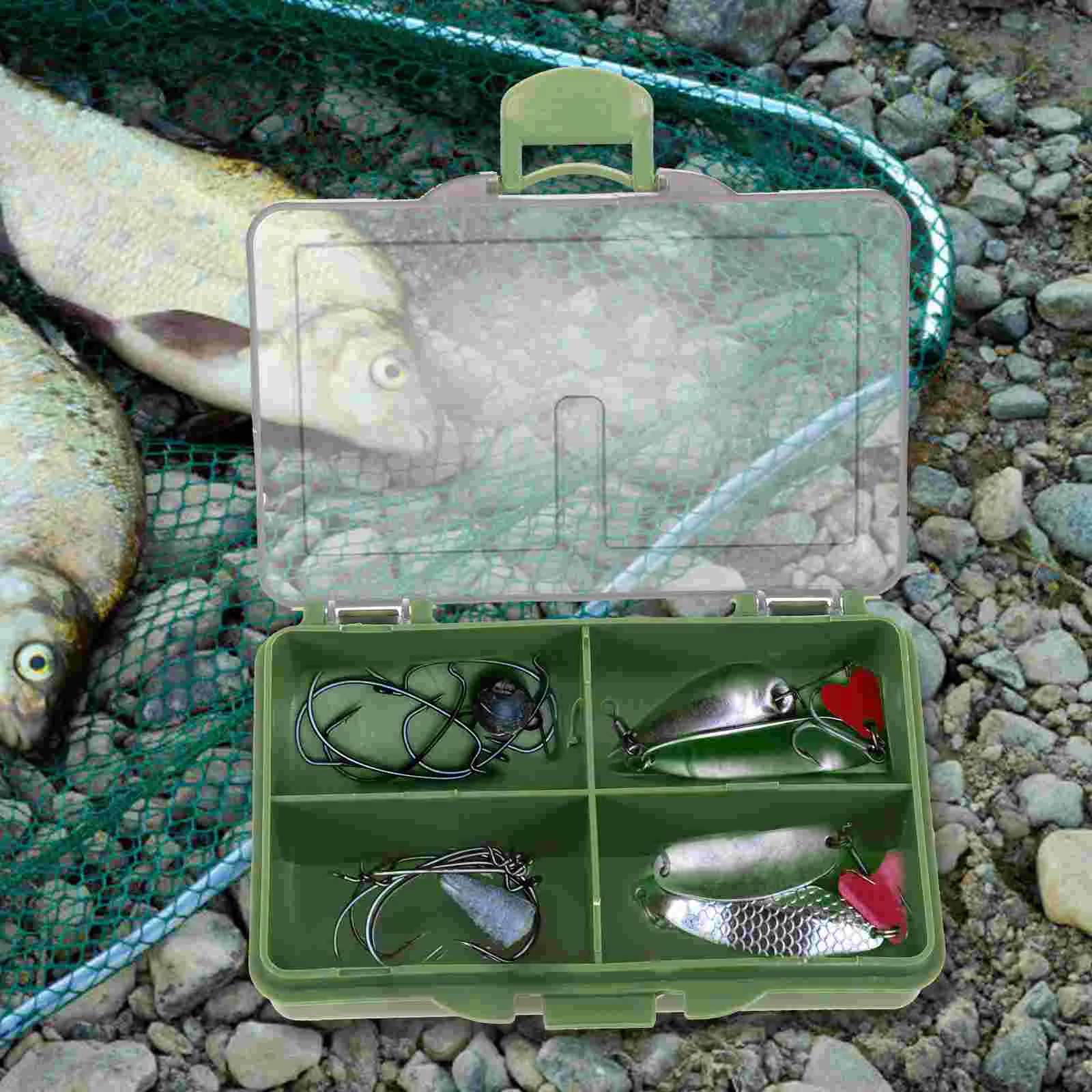 Fishing Accessories Box Tray Boxes Hook Holders Bait Organizer Pp Tackle Case Lure Portable Gear
Fishing Accessories Box Tray Boxes Hook Holders Bait Organizer Pp Tackle Case Lure Portable Gear